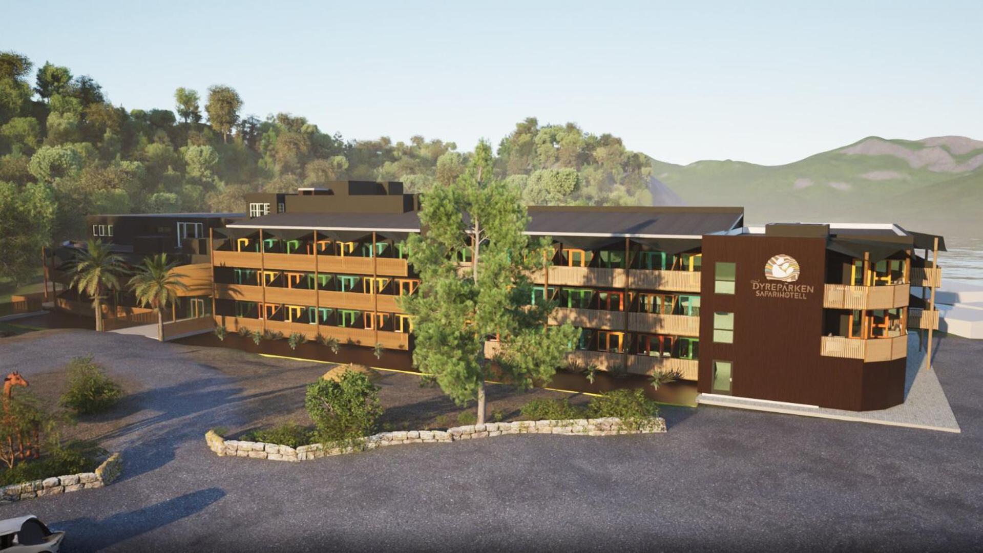 Dyreparken Safarihotell Kristiansand Dış mekan fotoğraf